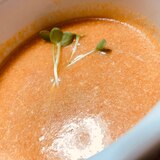 トマトの冷製スープ